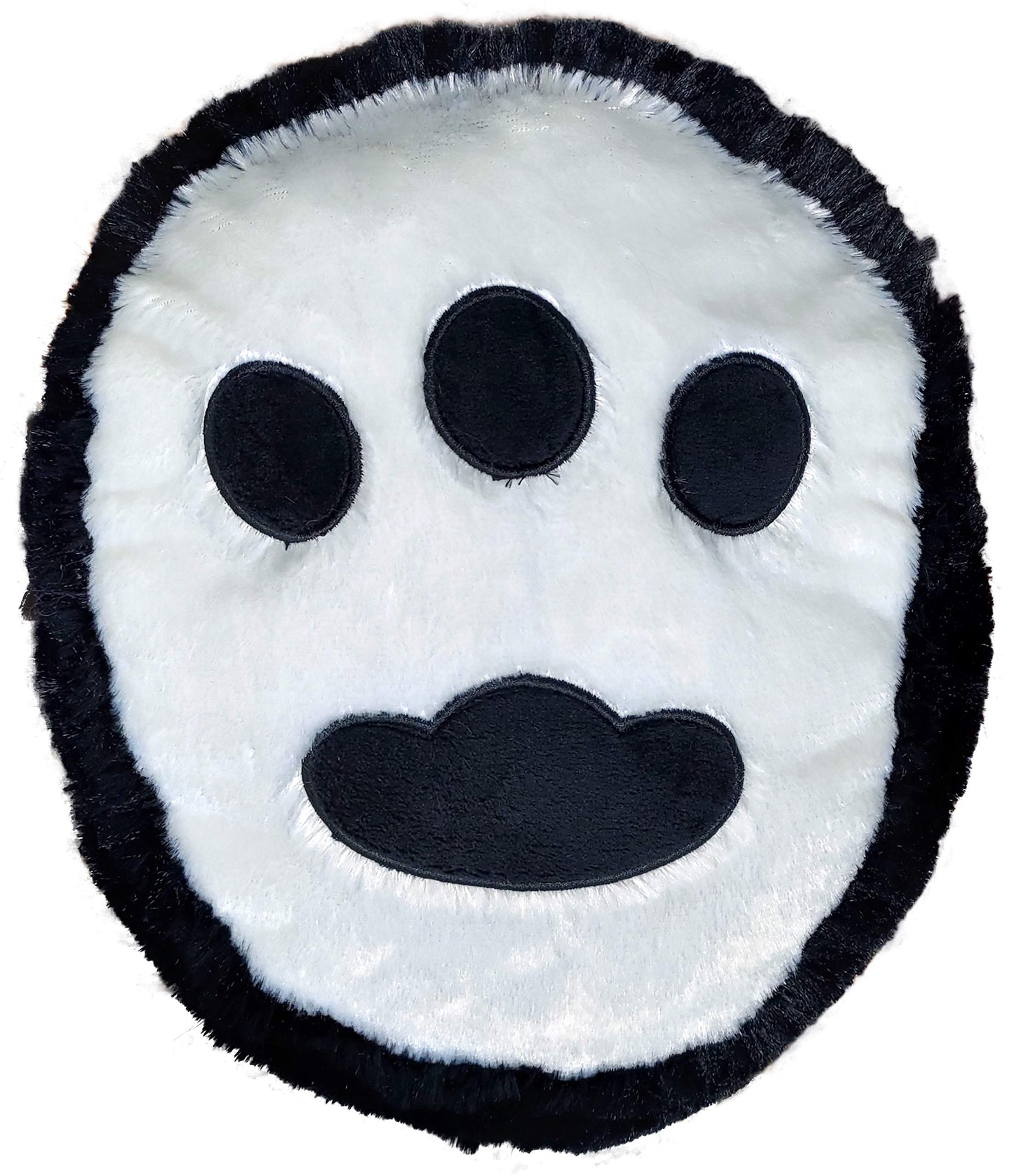 Anico 59" Tall (5 Feet) Giant Plush Panda Teddy Bear with "XOXO" Red Ribbon, Embroidered Paws, and Smiling Face