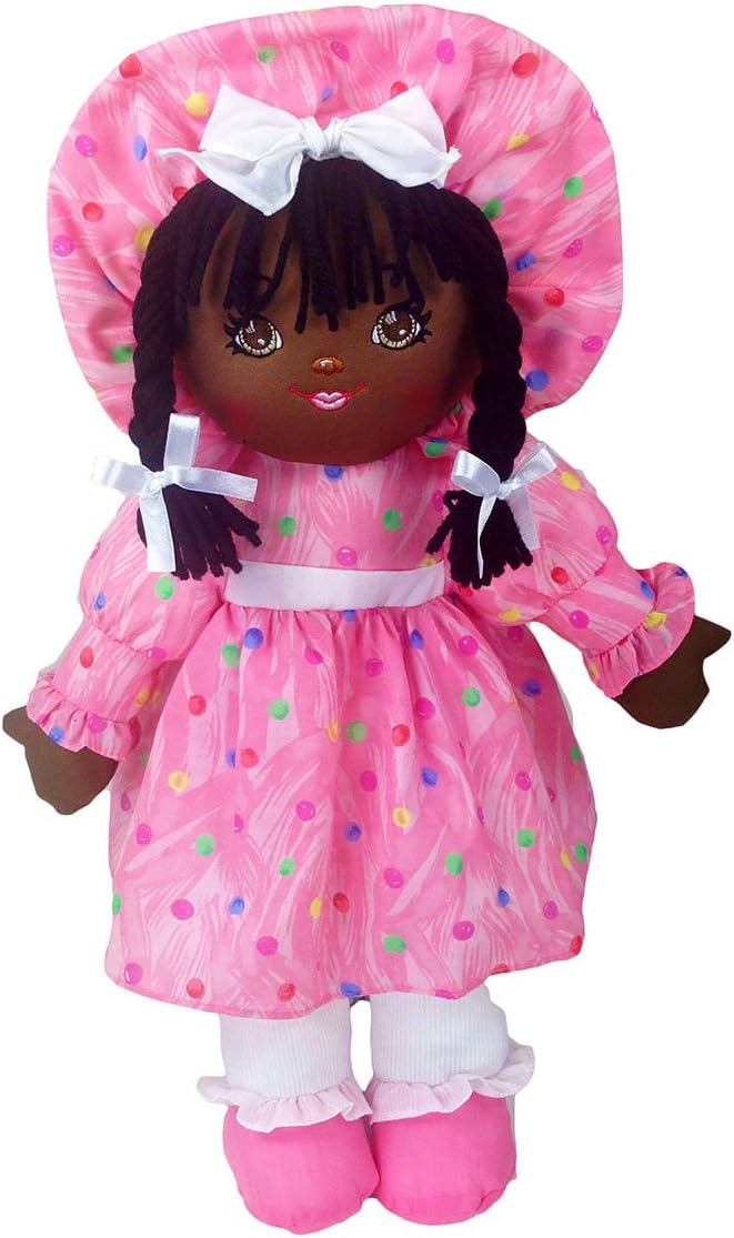 Anico Well Made Play Doll for Children Sweetie Mine, 18" Tall, African American