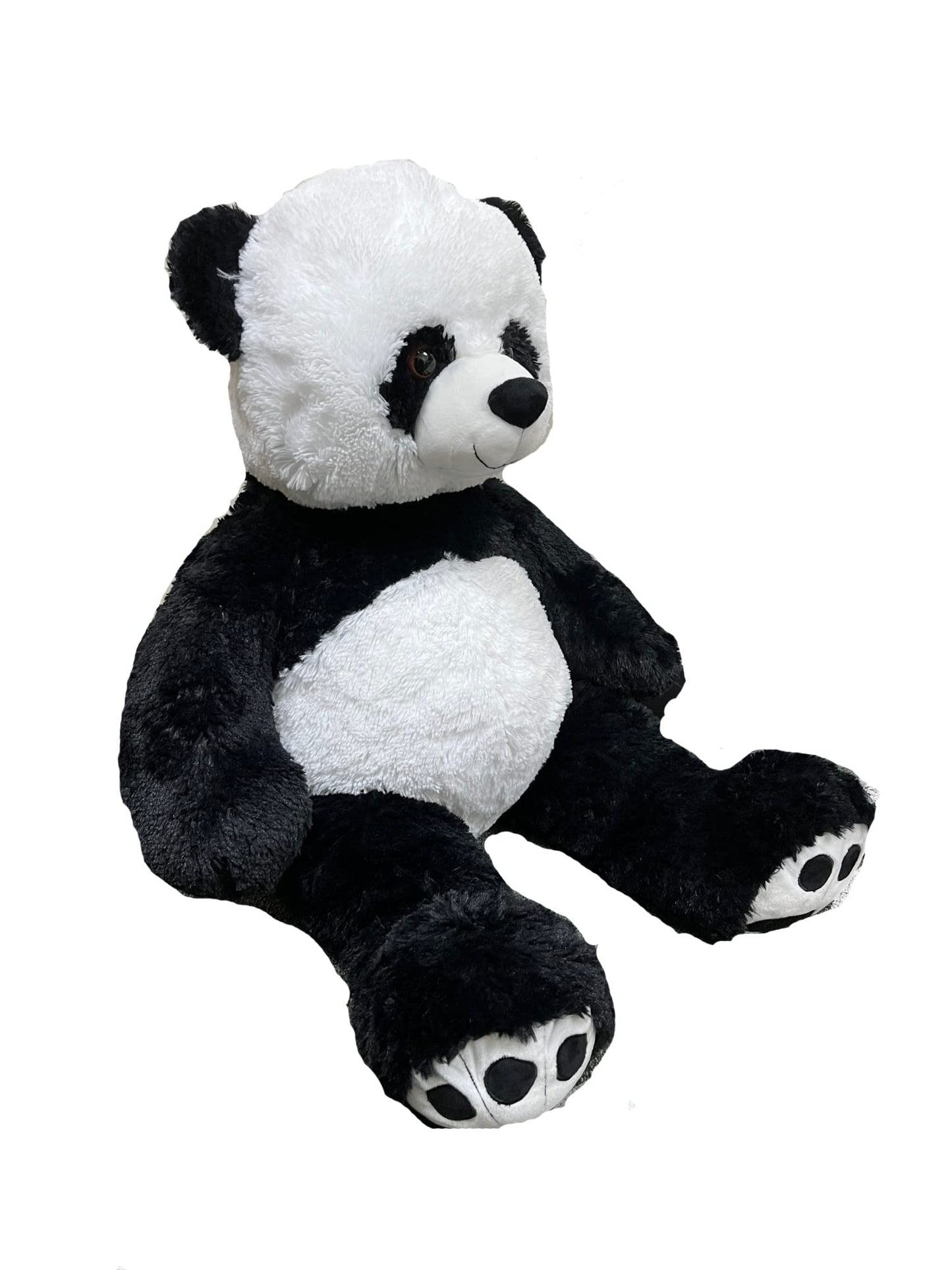 Anico 36" Tall (3 Feet) Giant Plush Panda Bear with Embroidered Paws and Smiling Face…