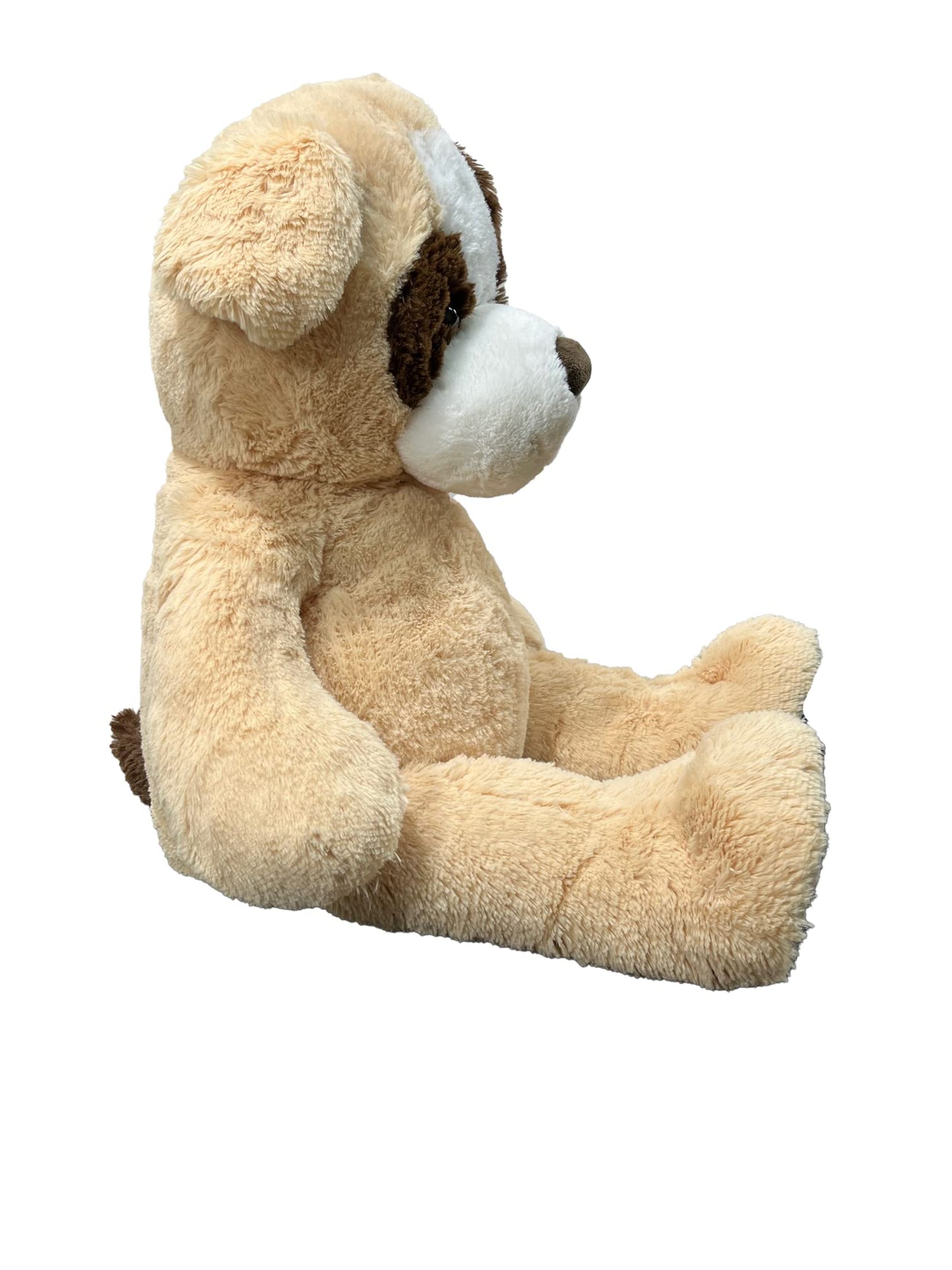 Anico 36" Tall (3 Feet) Giant Plush Dog with Embroidered Paws and Smiling Face