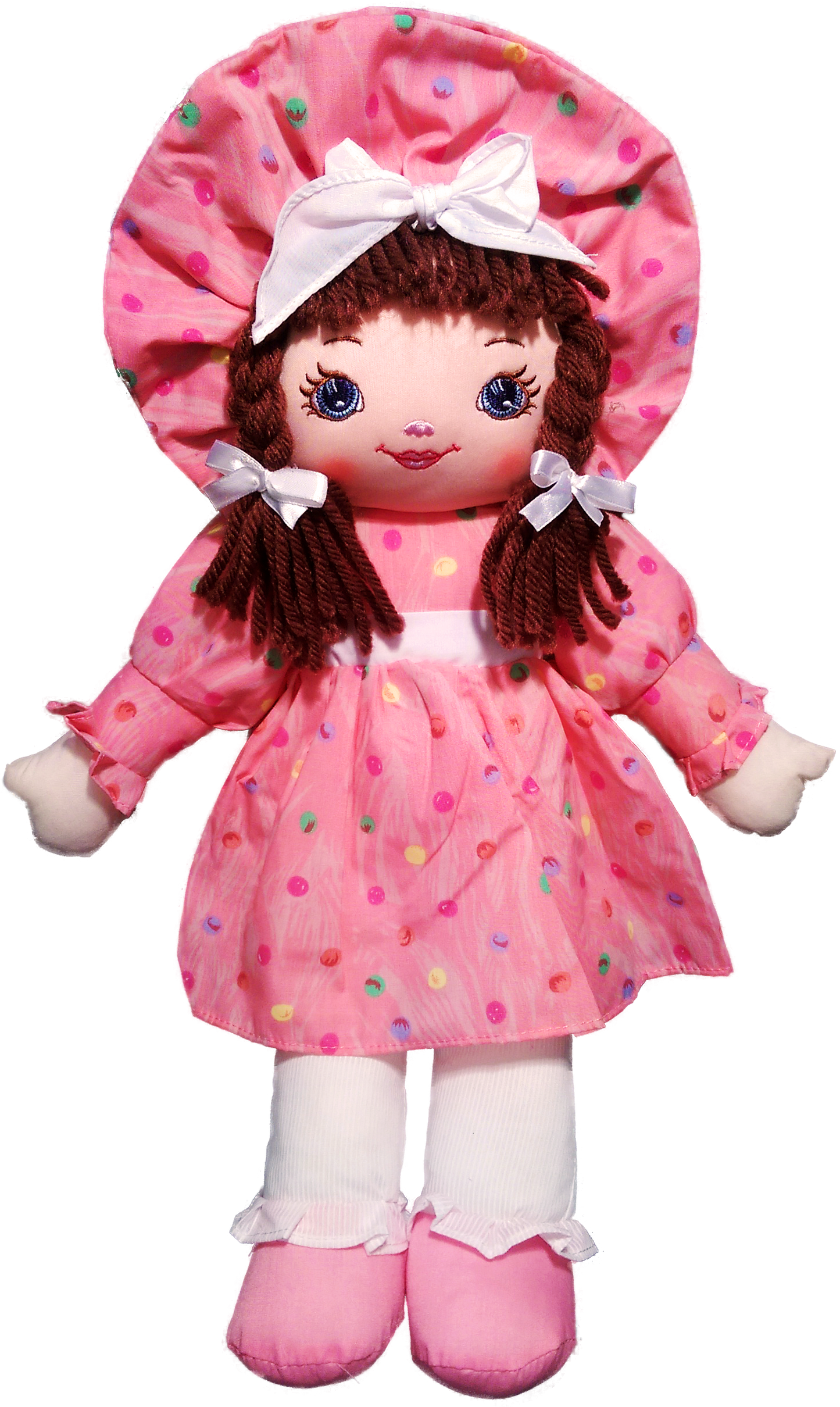 Anico Well Made Play Doll for Children Sweetie Mine, 18" Tall, Pink