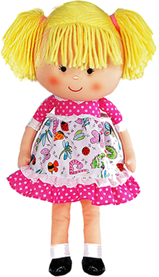 Anico Well Made Play Doll for Children Libby Doll, 18" Tall, Pink