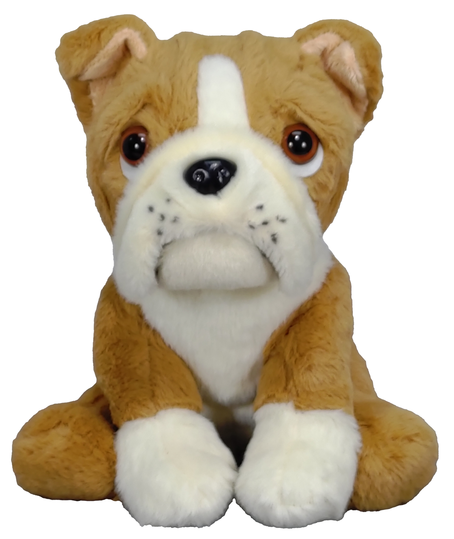 Anico Plush Toy Dog, Stuffed Animal, Bulldog, 8 Inches Tall