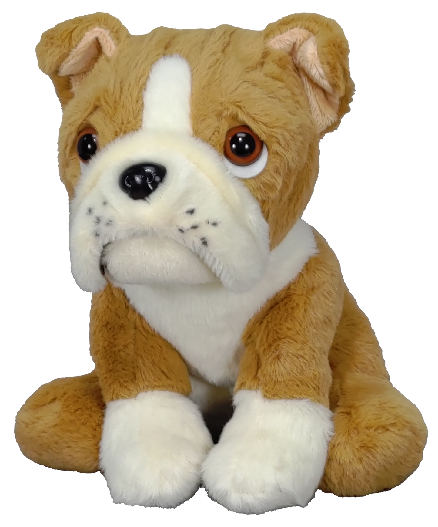 Anico Plush Toy Dog, Stuffed Animal, Bulldog, 8 Inches Tall