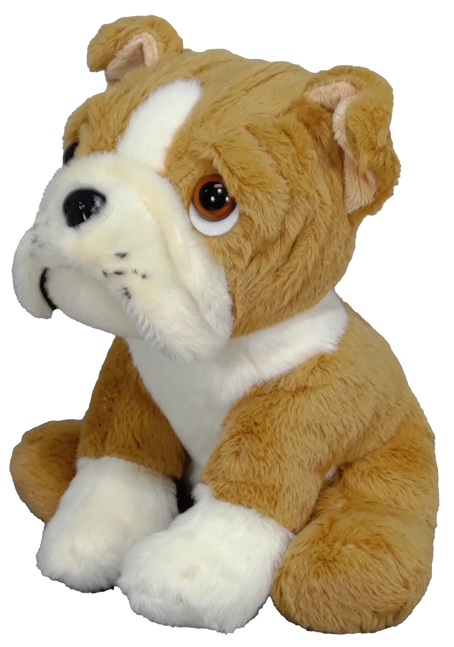 Anico Plush Toy Dog, Stuffed Animal, Bulldog, 8 Inches Tall