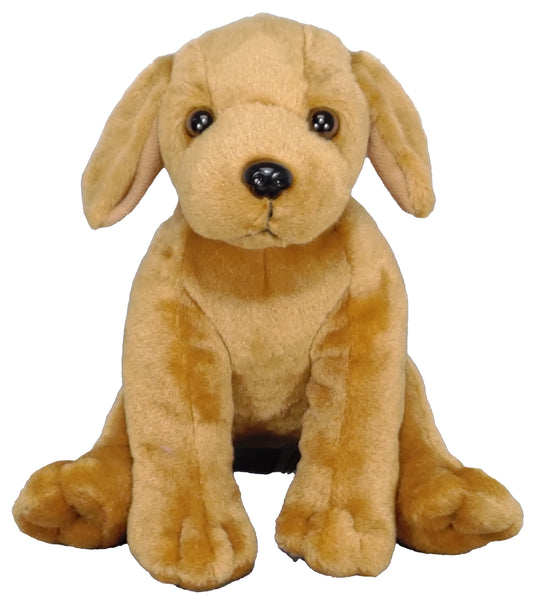 Anico Plush Toy Dog, Stuffed Animal, Golden Retriever, 8 Inches Tall