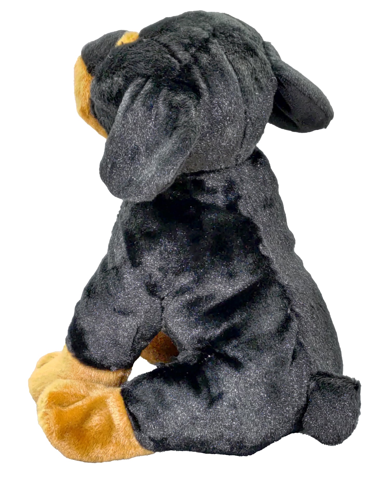 Anico Plush Toy Dog, Stuffed Animal, Rottweiler, 8 Inches Tall