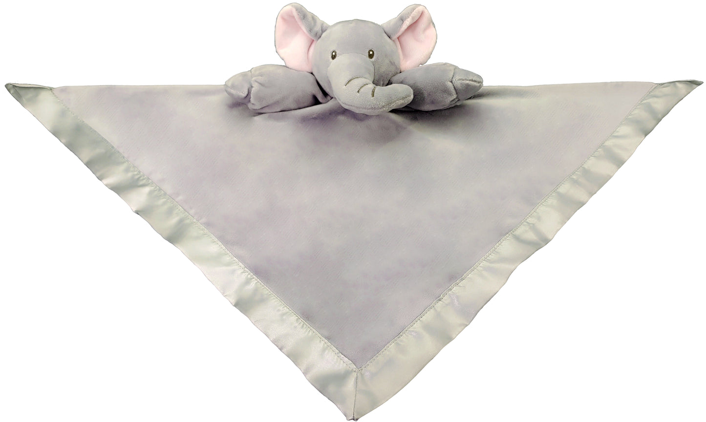 Plush Elephant Baby Blanket