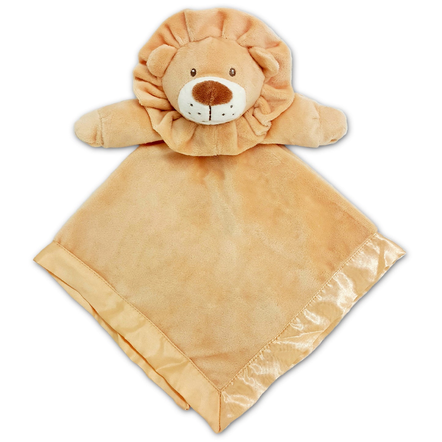 Plush Lion Baby Blanket