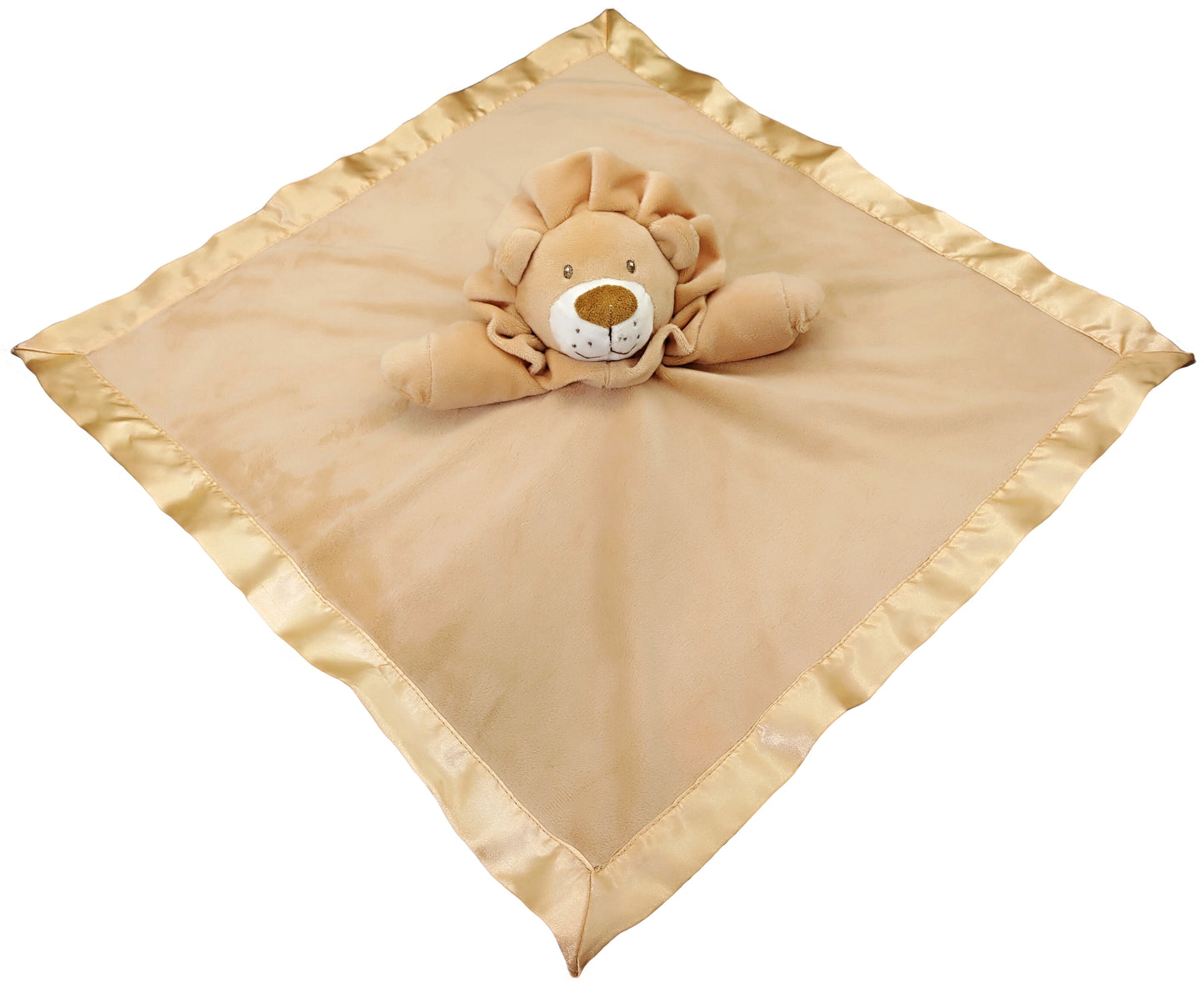 Plush Lion Baby Blanket