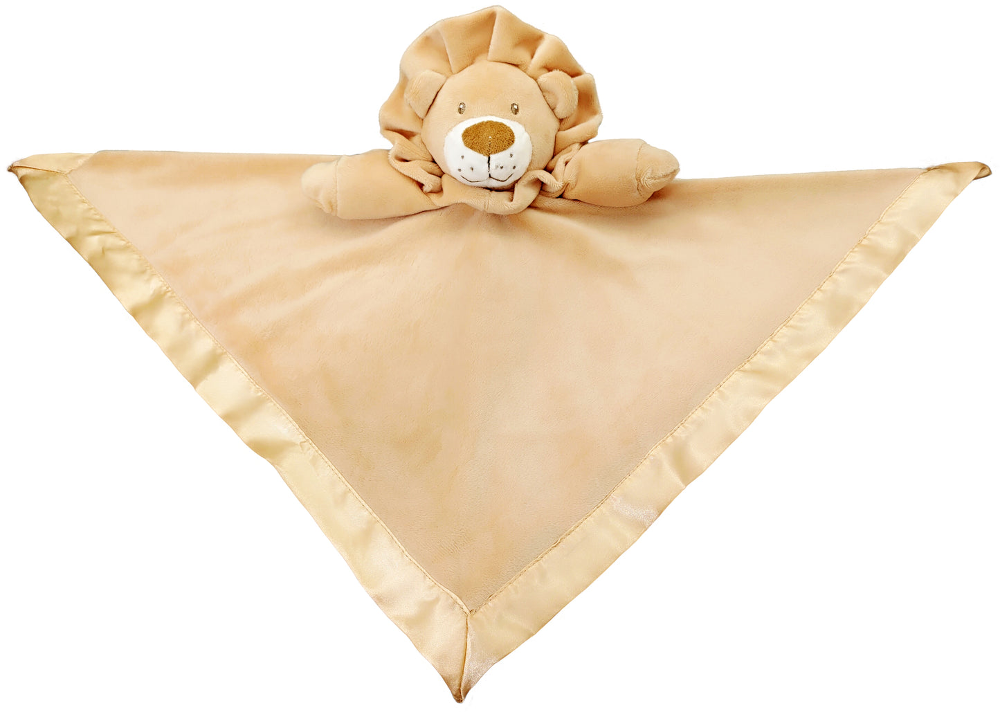 Plush Lion Baby Blanket