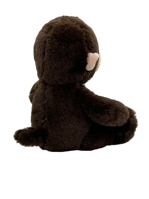 Anico 10" Plush Brown Monkey with Embroidered Eyes