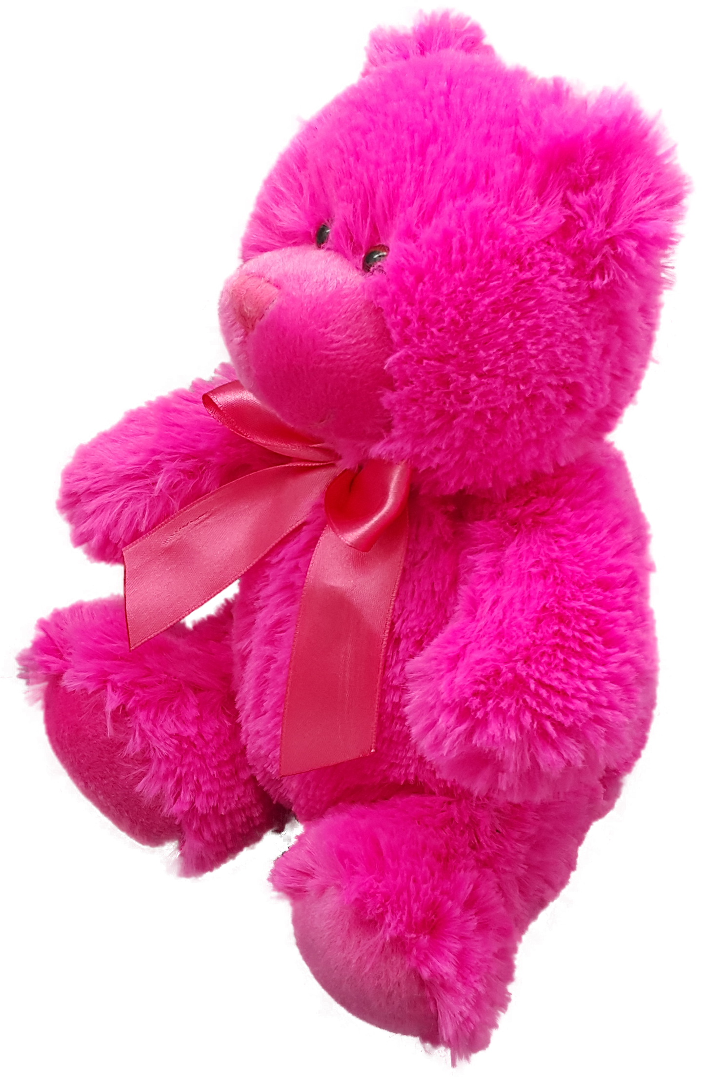 Anico 8" Colorful Cutie Bear, Hot Pink